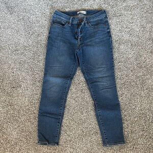 Madewell 9” Mid-Rise Skinny Crop Size 27